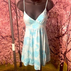 Blue sundress